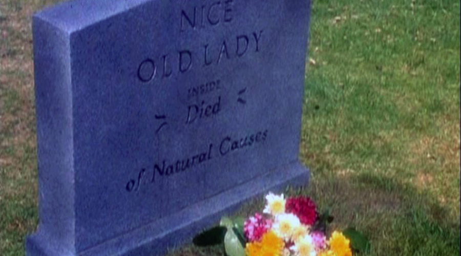 Don't Tell Mom the Babysitter's Dead Tombstone