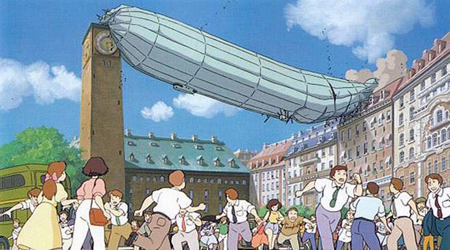 Kiki's Delivery Service Dirigible